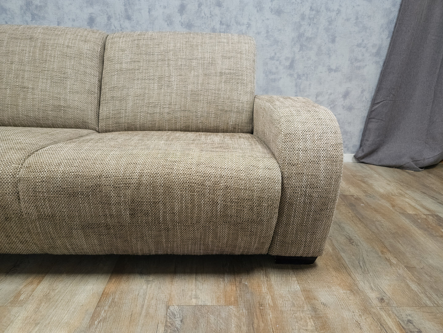 Mooi Groot Beige Hoekbank - BanxteL - 2dehandse Bankstellen