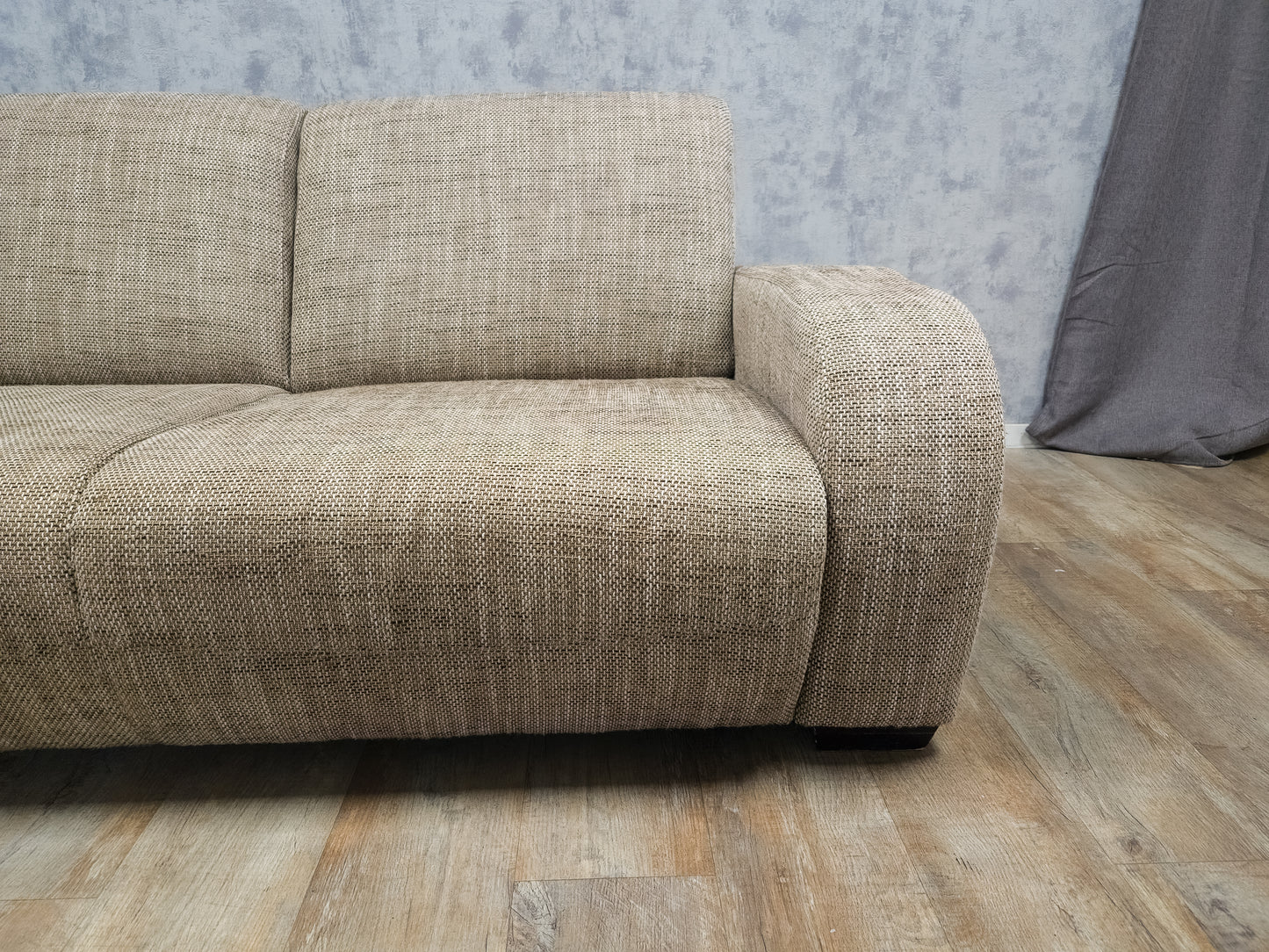 Mooi Groot Beige Hoekbank - BanxteL - 2dehandse Bankstellen