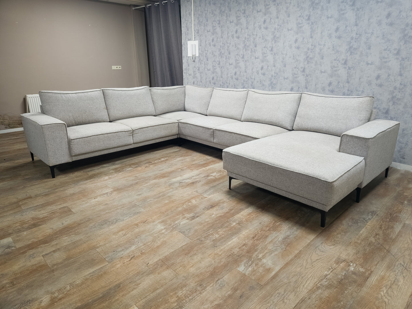Mooi Groot Wit U Bankstel - BanxteL - 2dehandse Bankstellen