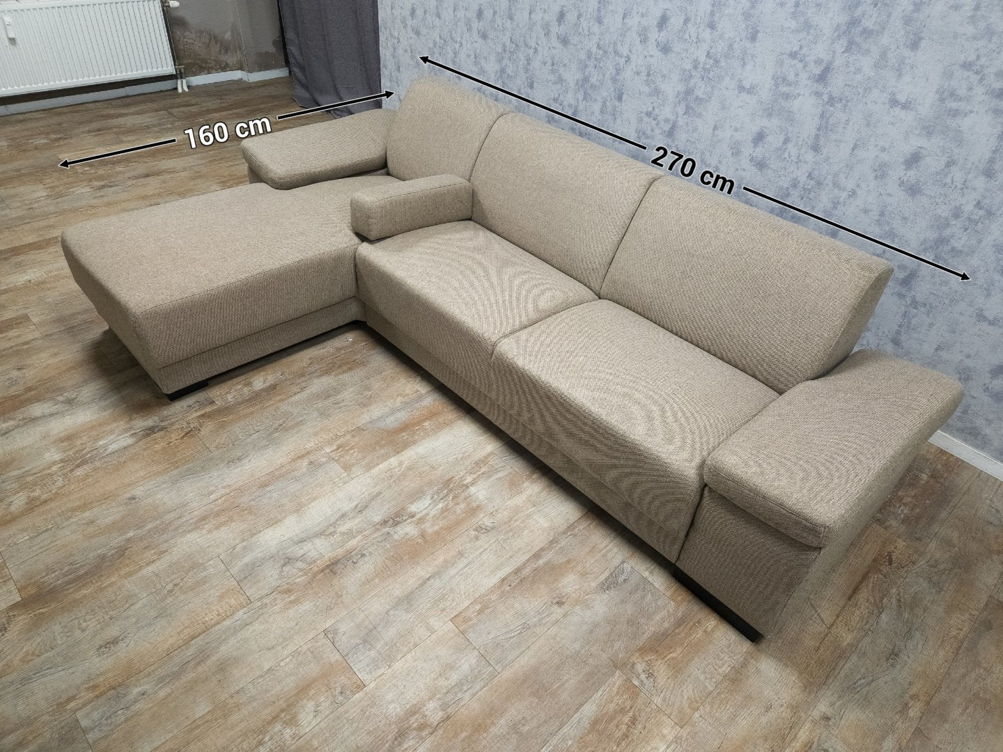 Z.G.A.N Beige Hoekbank van PRONTO