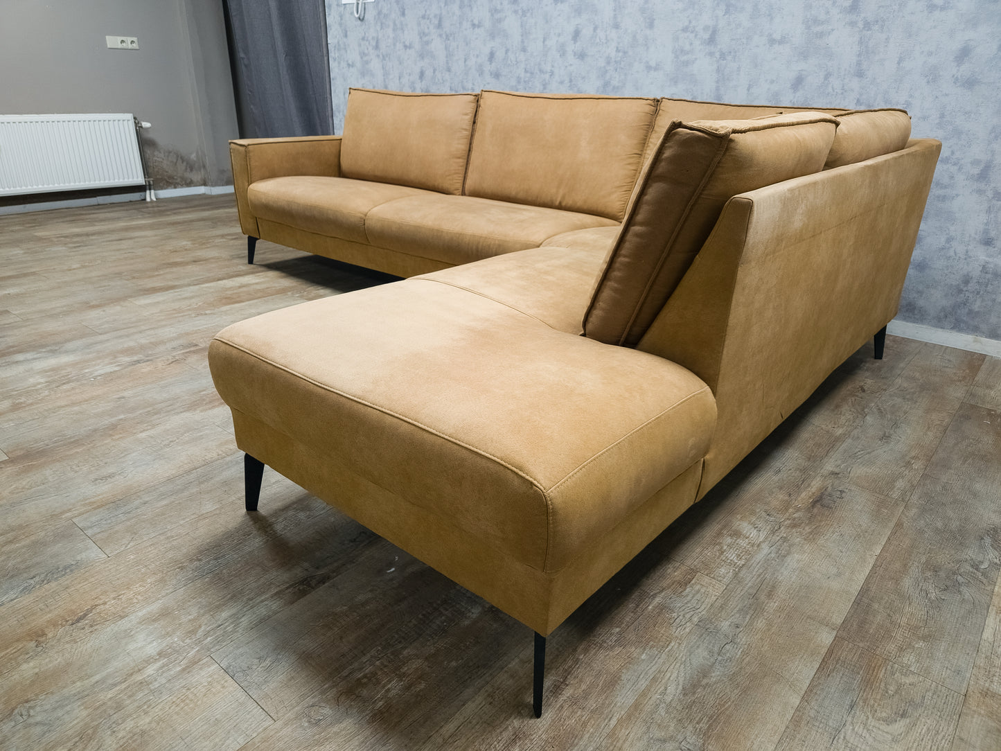 Zeer Mooi Cognac Hoekbank