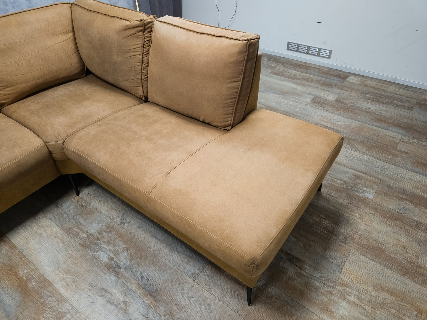 Zeer Mooi Cognac Hoekbank