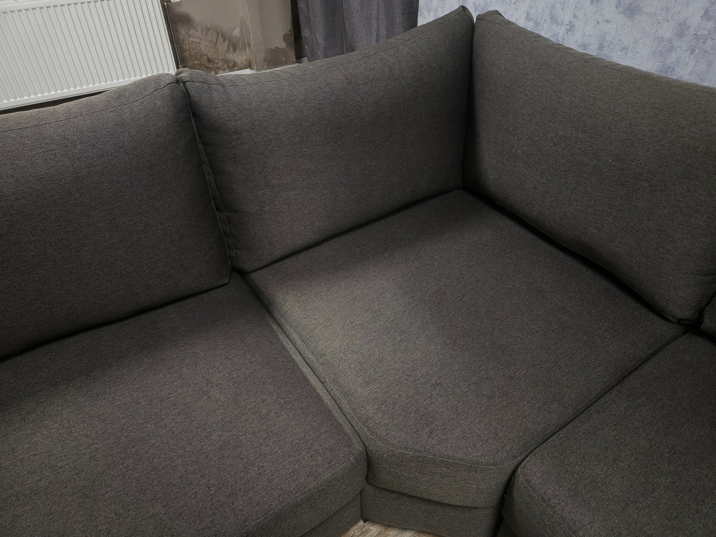 Nog Nieuwe Antraciet U Bankstel - BanxteL - 2dehandse Bankstellen