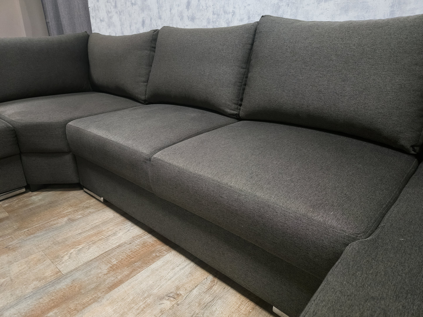Nog Nieuwe Antraciet U Bankstel - BanxteL - 2dehandse Bankstellen
