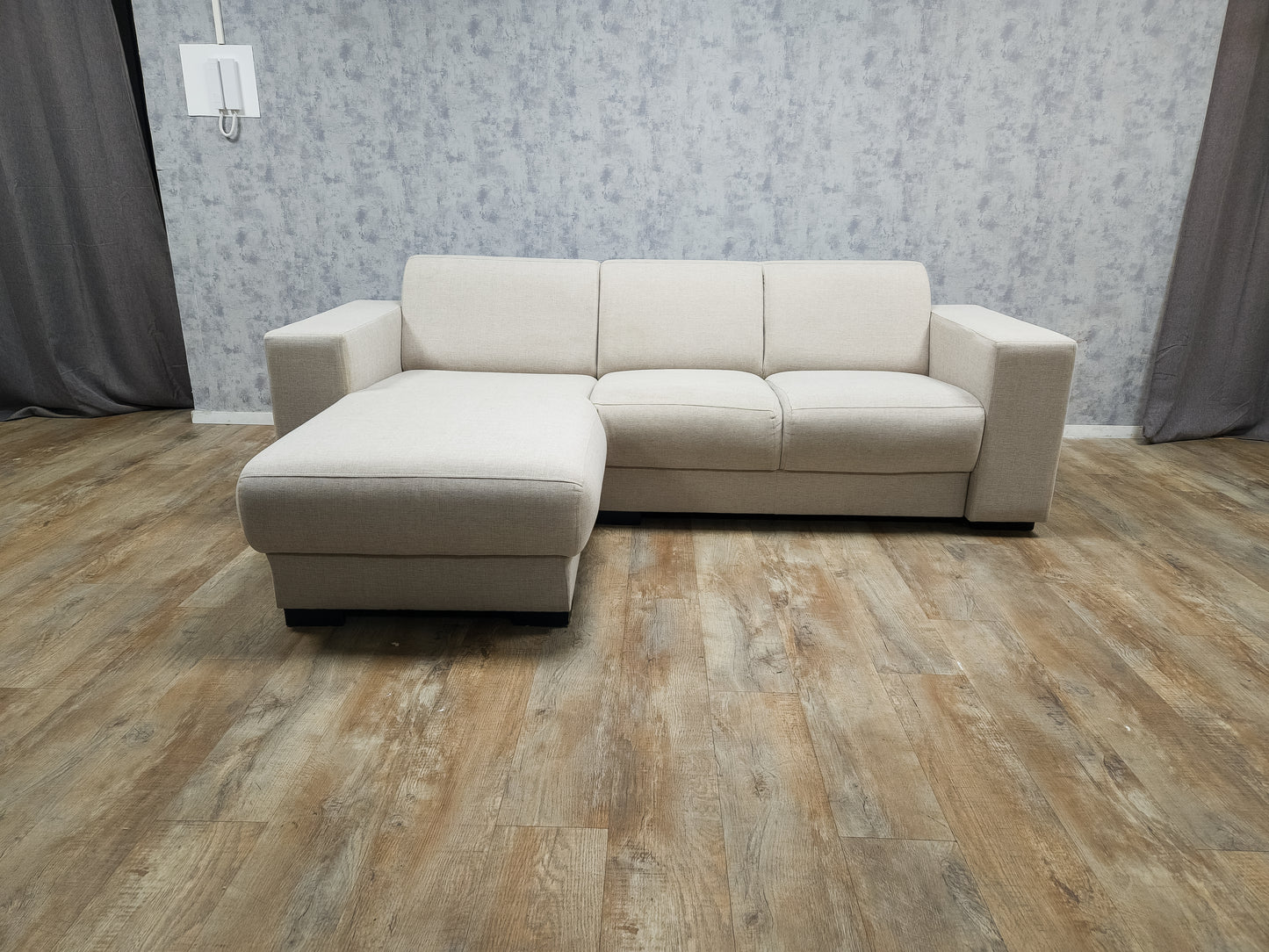 Zeer Mooi Beige Hoekbank van HACO WONEN - BanxteL - 2dehandse Bankstellen