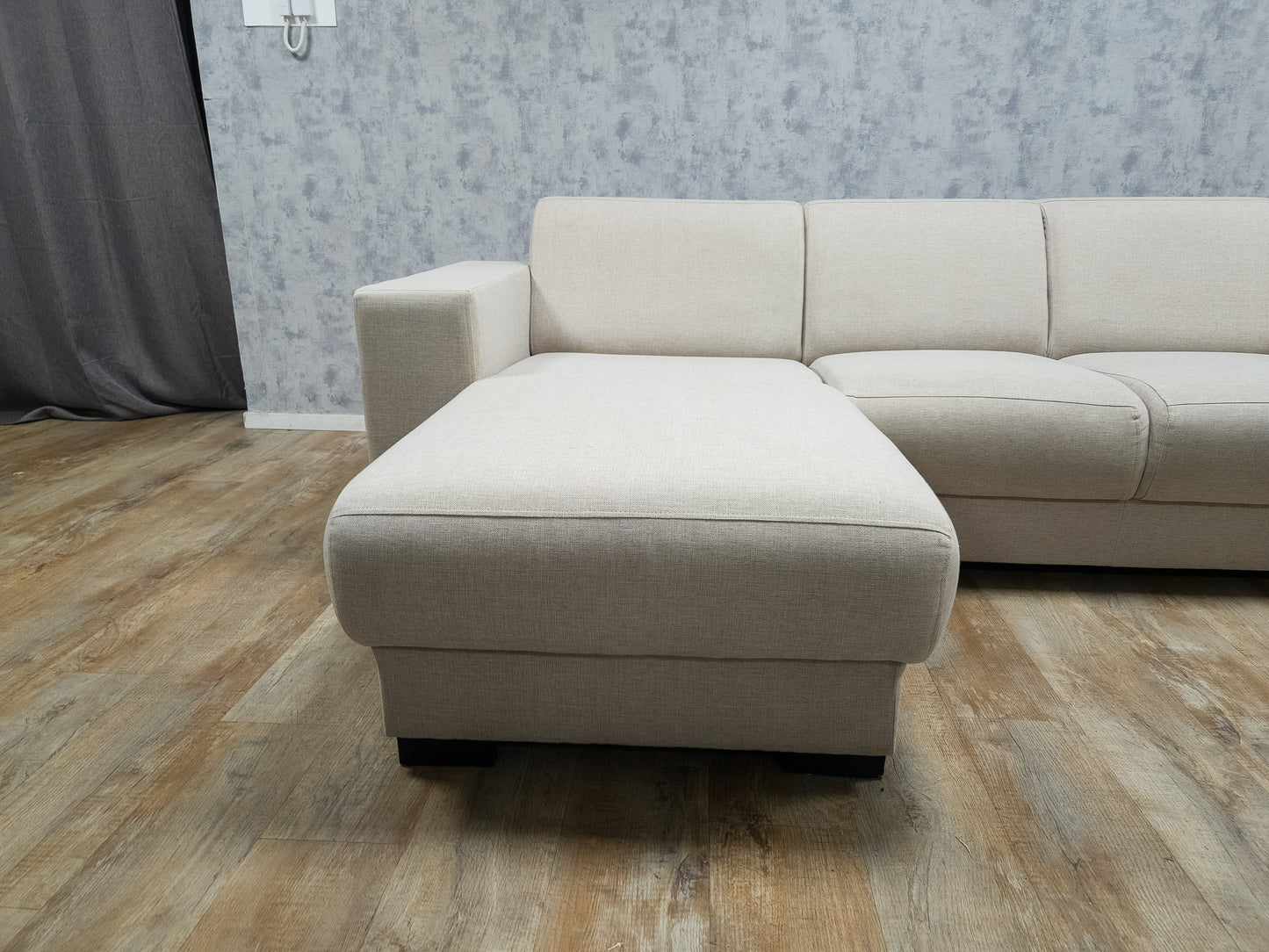 Zeer Mooi Beige Hoekbank van HACO WONEN - BanxteL - 2dehandse Bankstellen