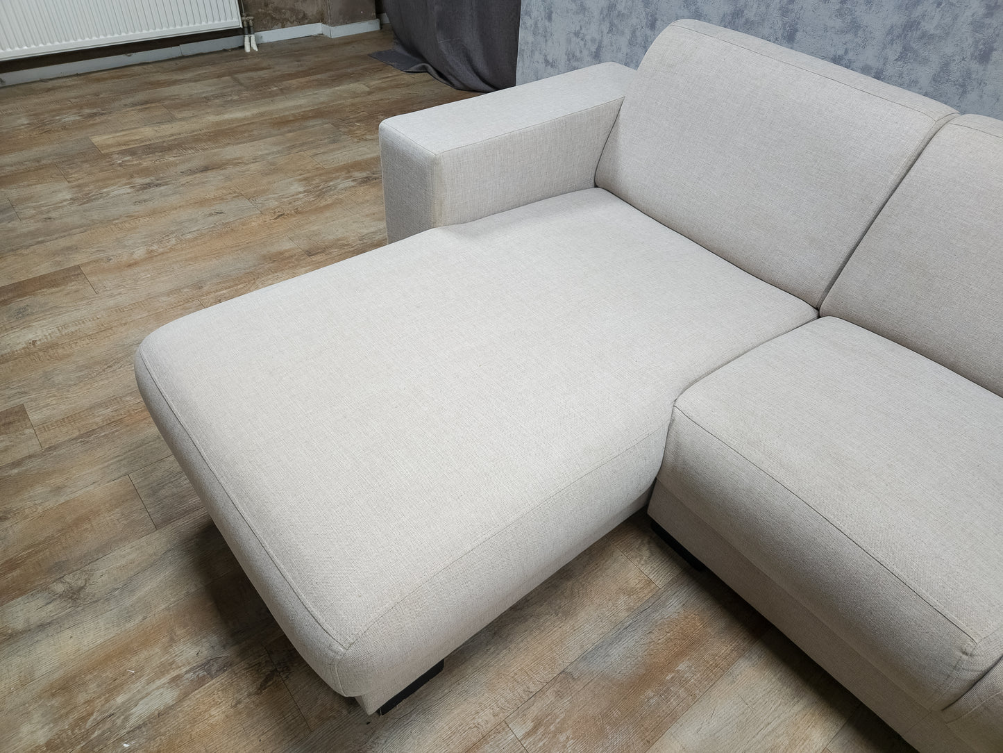 Zeer Mooi Beige Hoekbank van HACO WONEN - BanxteL - 2dehandse Bankstellen
