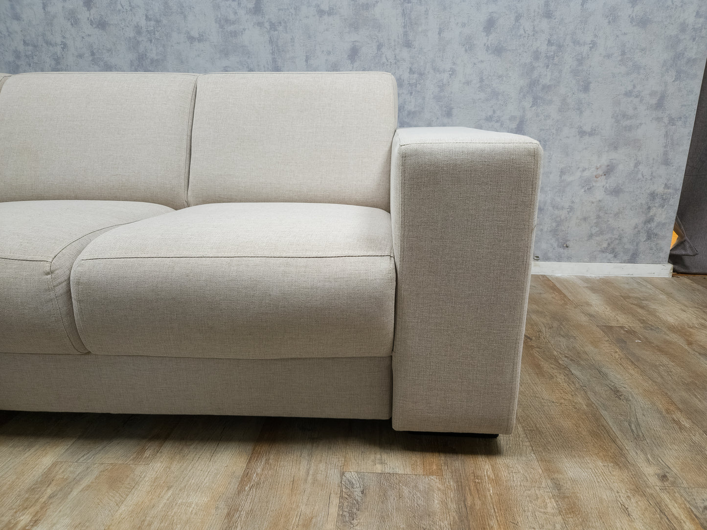 Zeer Mooi Beige Hoekbank van HACO WONEN - BanxteL - 2dehandse Bankstellen