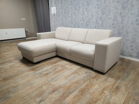 Zeer Mooi Beige Hoekbank van HACO WONEN - BanxteL - 2dehandse Bankstellen