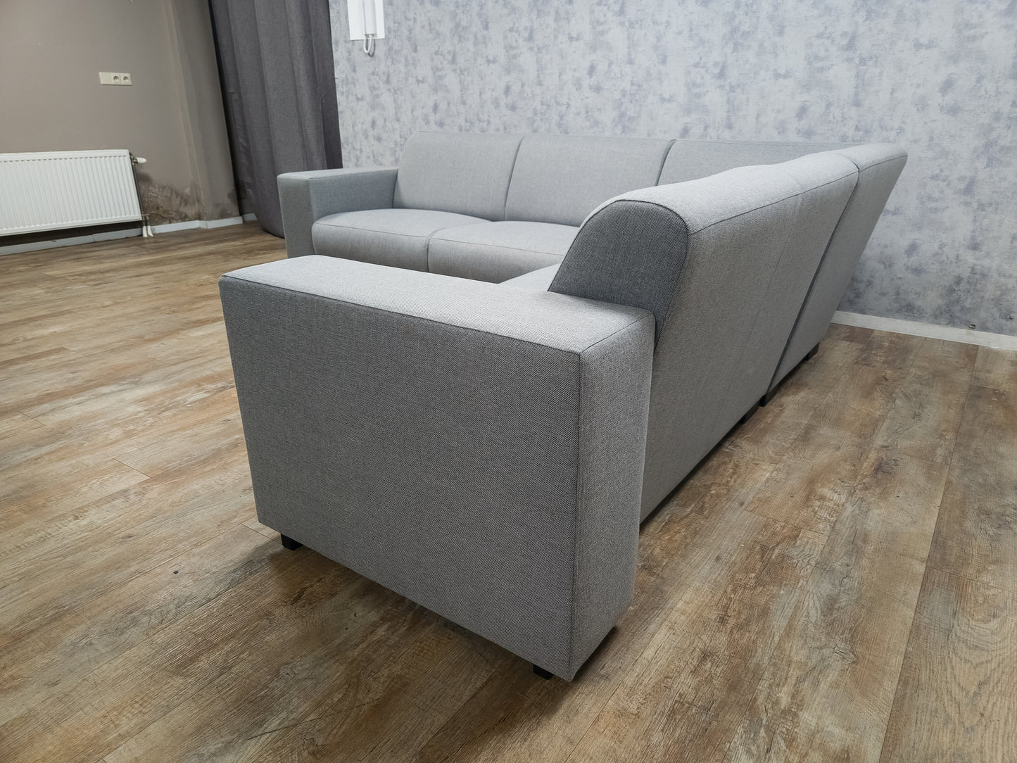 Z.G.A.N Grijs Hoekbank van HACO WONEN - BanxteL - 2dehandse Bankstellen