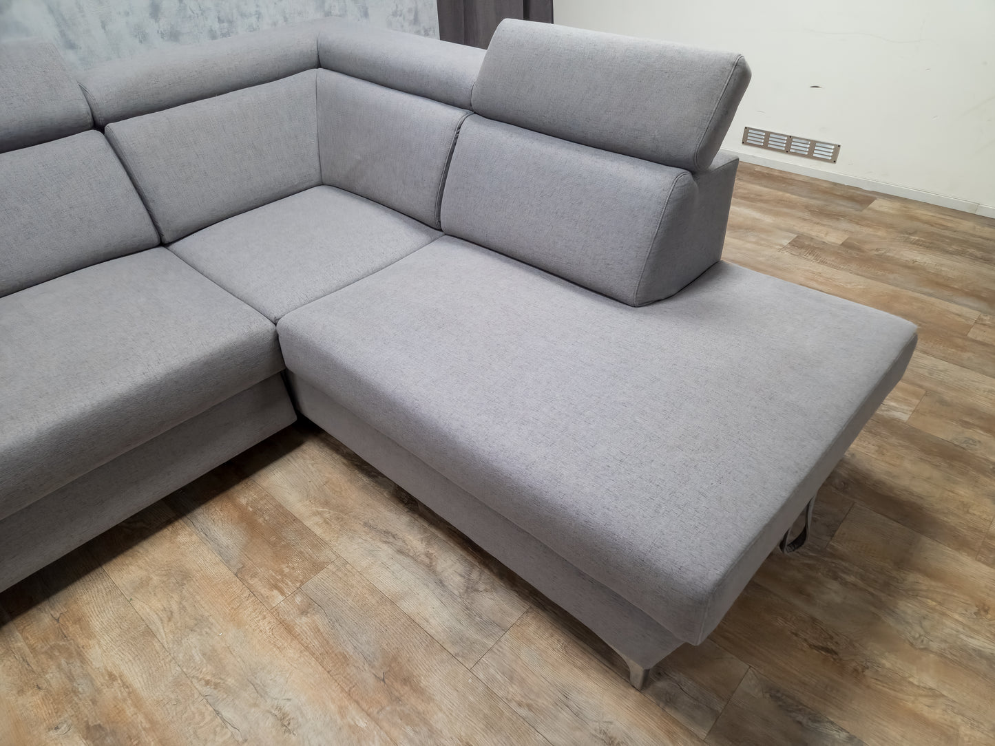MOOI GRIJS MULTIFUNCTIONELE HOEKBANK