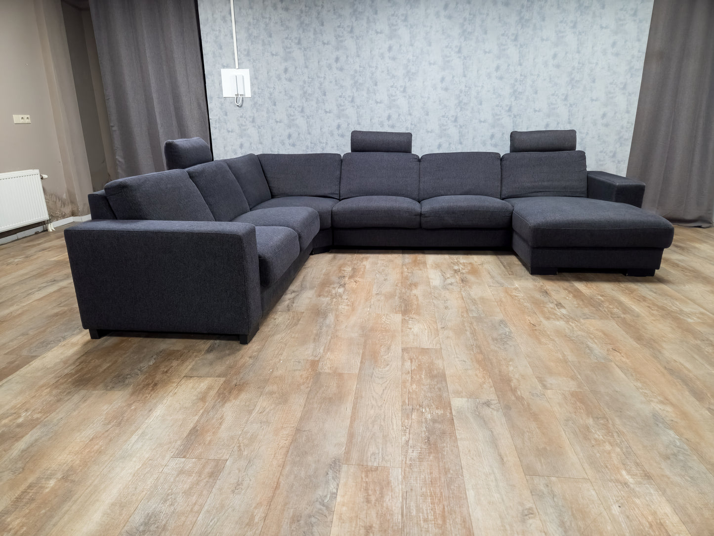 Mooi Groot Antraciet U Bankstel