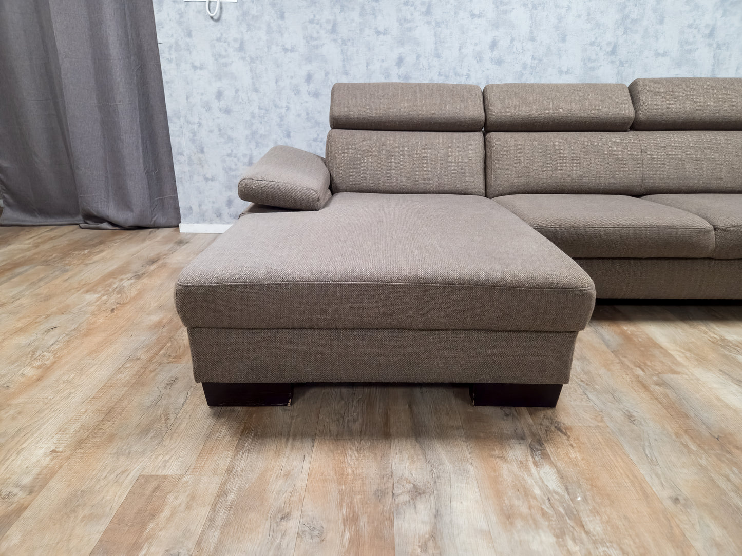Mooi Taupe Bruin Hoekbank