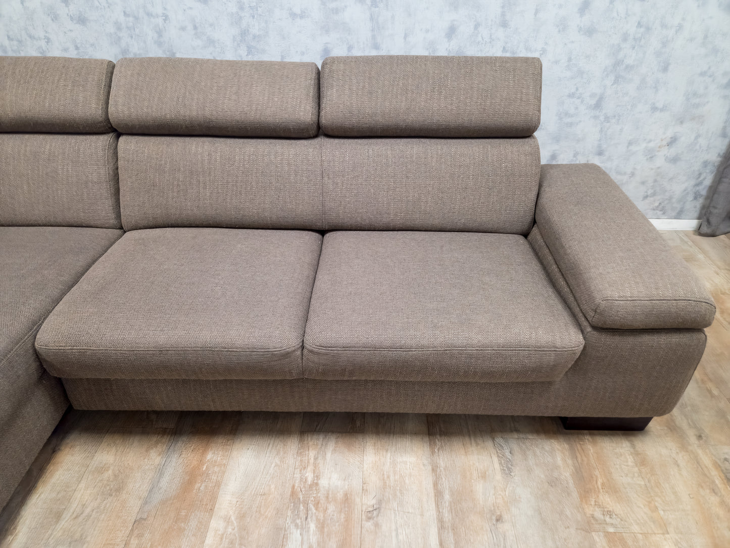 Mooi Taupe Bruin Hoekbank