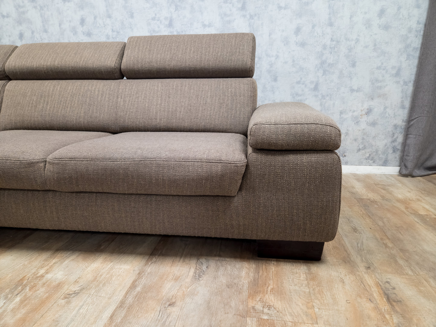 Mooi Taupe Bruin Hoekbank