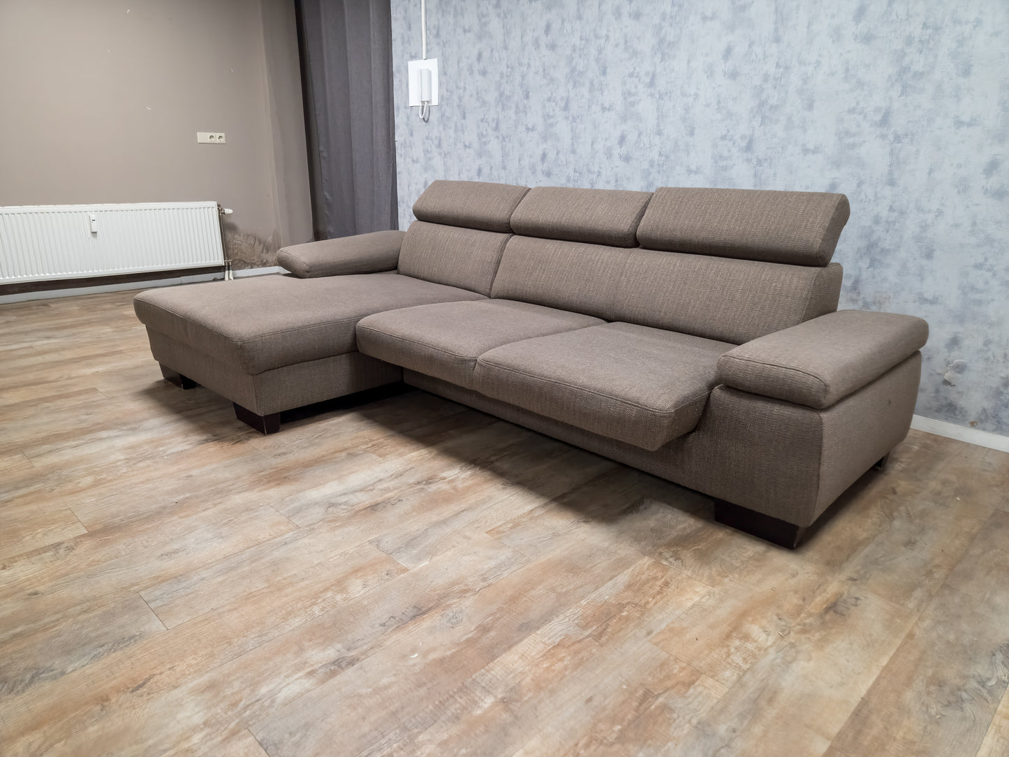Mooi Taupe Bruin Hoekbank