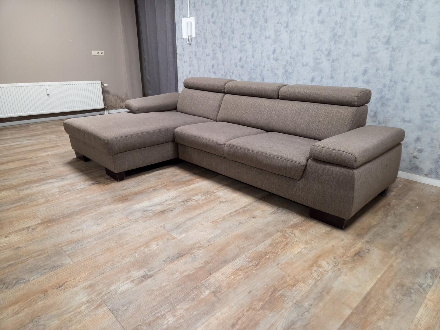 Mooi Taupe Bruin Hoekbank