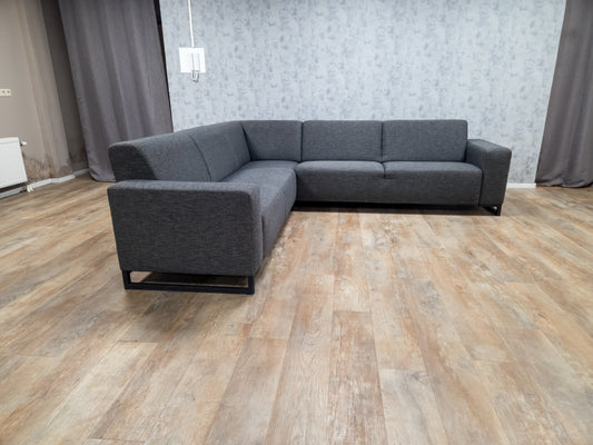Mooi Groot Antraciet Hoekbank