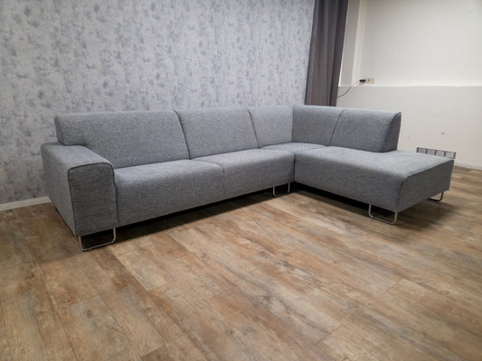 ZEER MOOI GRIJS HOEKBANK