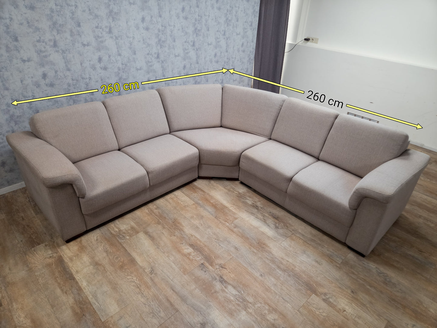 Mooi BEIGE Hoekbank