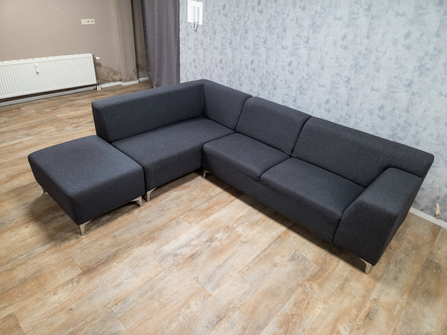 Z.G.A.N Antraciet Hoekbank