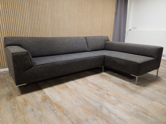 Zeer Mooie BRUIN ANTRACIET Hoekbank van DESIGN ON STOCK BLOQ