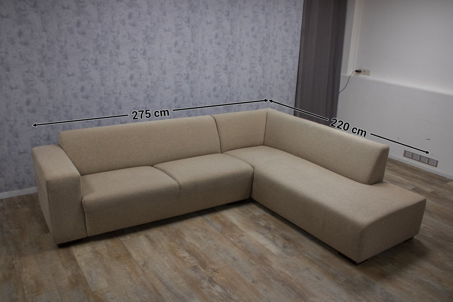 Mooi Beige Hoekbank van MONTEL