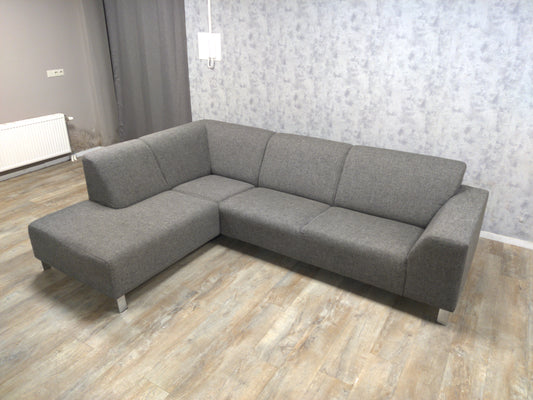 Mooi Antraciet Hoekbank - BanxteL - 2dehandse Bankstellen