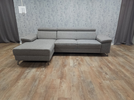 Mooi Grijs Hoekbank - BanxteL - 2dehandse Bankstellen