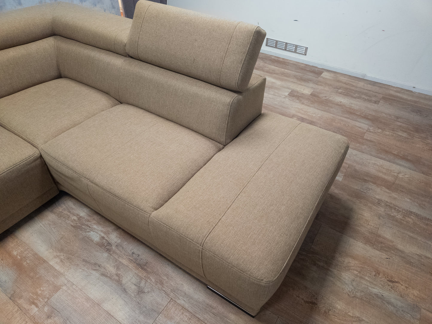 Mooi Hoekbank in Taupe