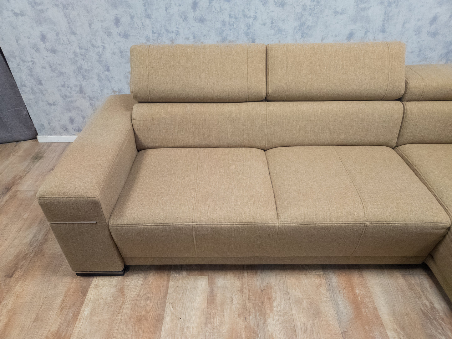 Mooi Hoekbank in Taupe