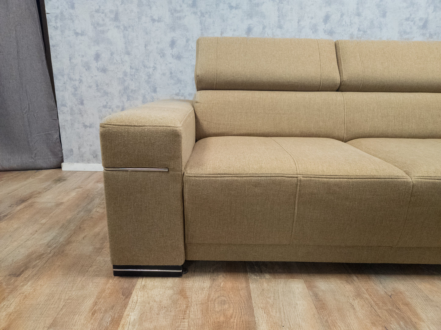Mooi Hoekbank in Taupe