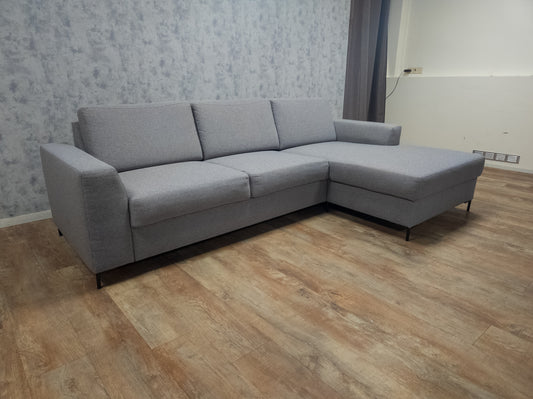 Zeer Mooi Nette Grijs Hoekbank - BanxteL - 2dehandse Bankstellen