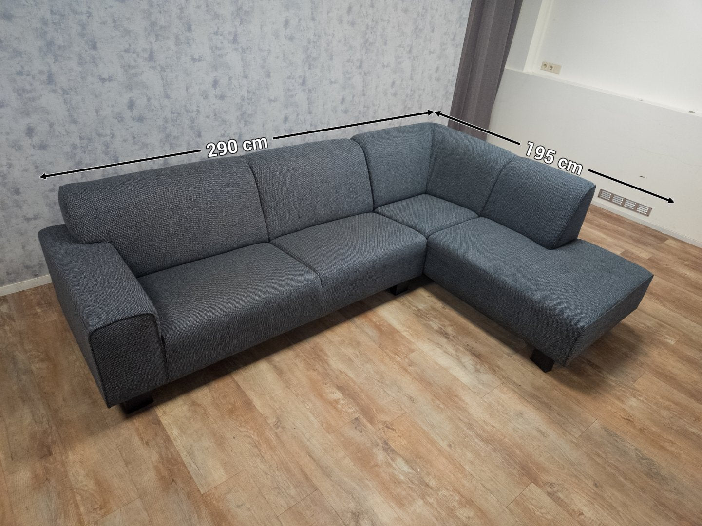 Zeer Mooi Antraciet Hoekbank van PRONTO