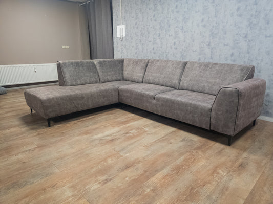 Mooie TAUPE Hoekbank