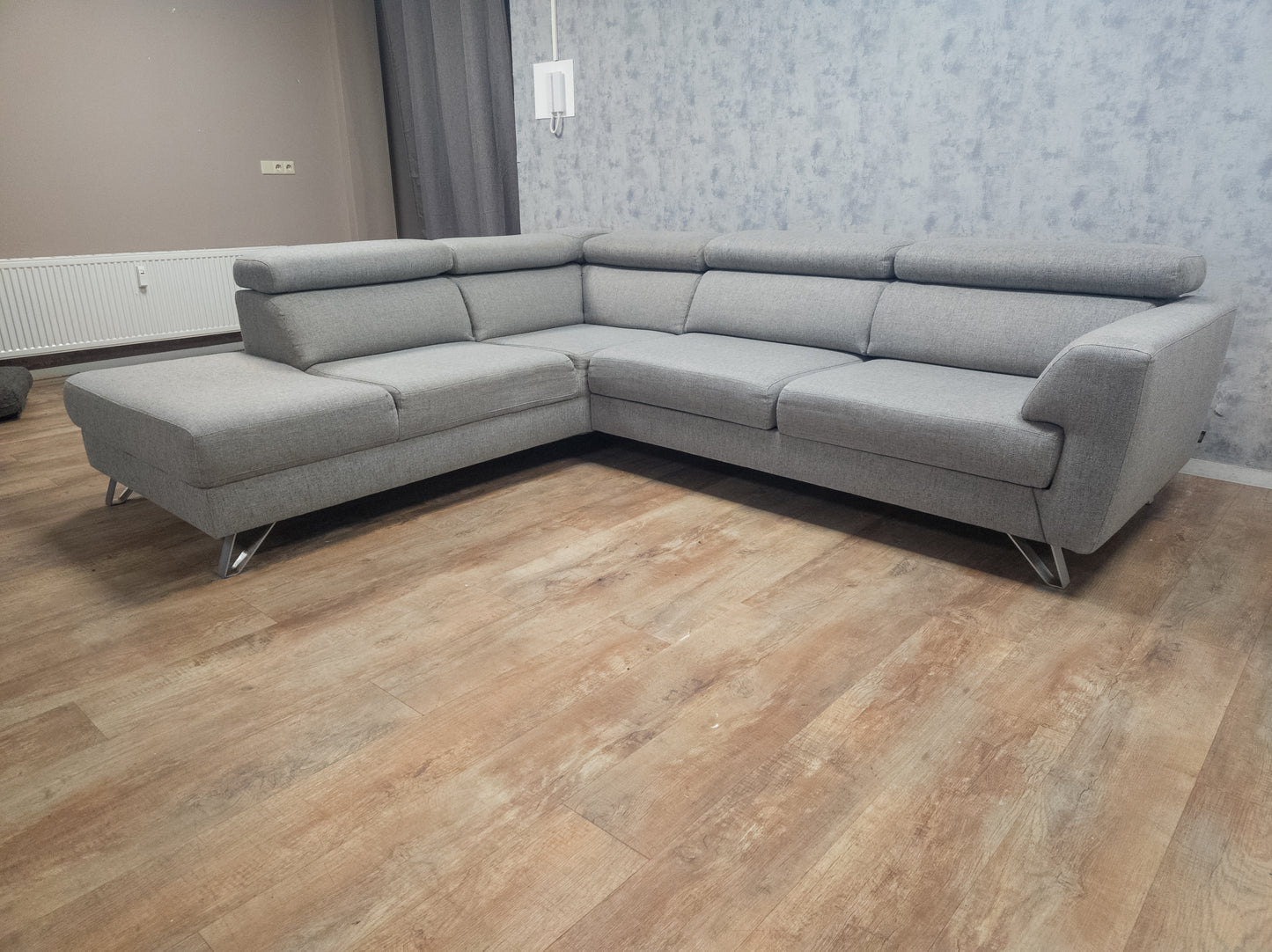 Mooi Groot Grijs Hoekbank van H&H