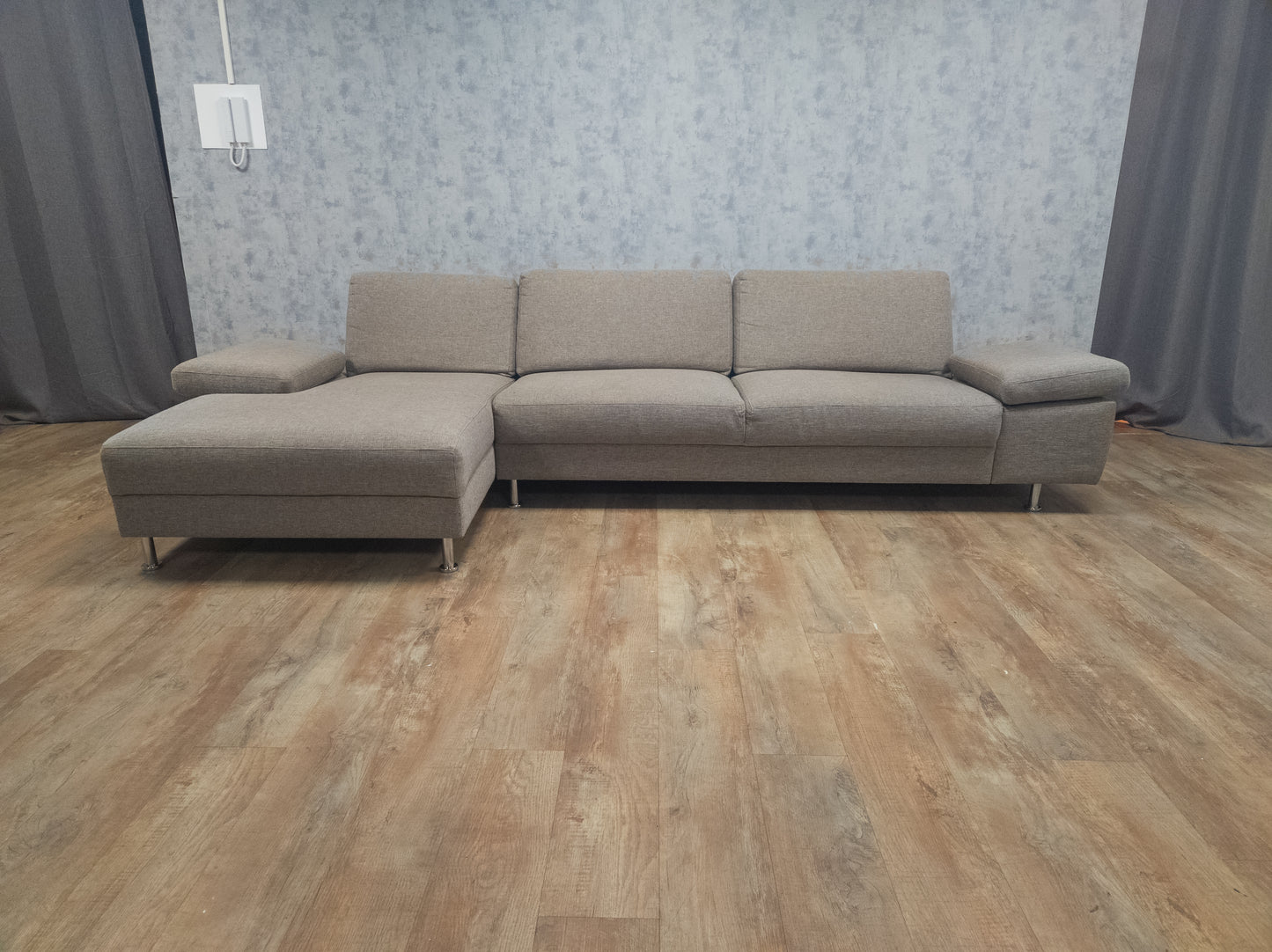Mooie Taupe Hoekbank van TRENDHOPPER