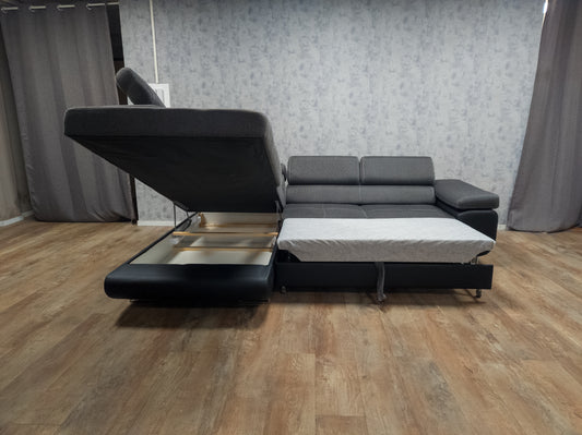 Zeer Mooi ANTRACIET Multifunctionele Hoekbank