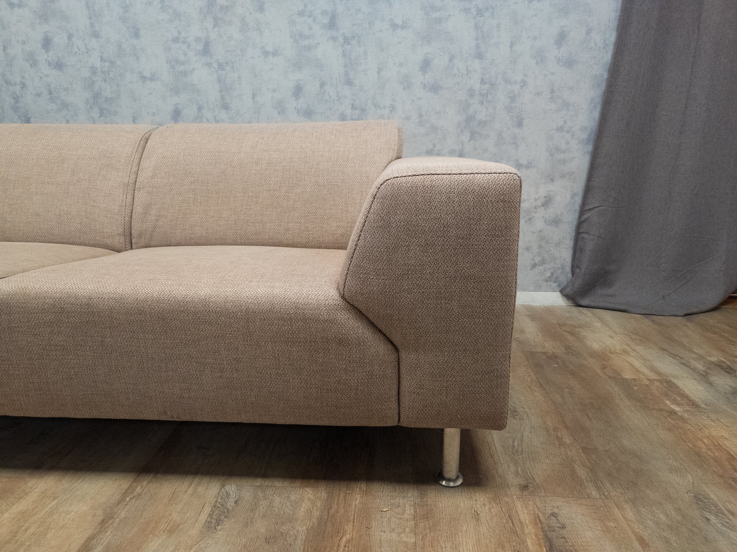 Zeer Mooi Beige Hoekbank