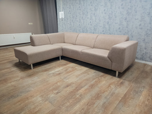 Zeer Mooi Beige Hoekbank