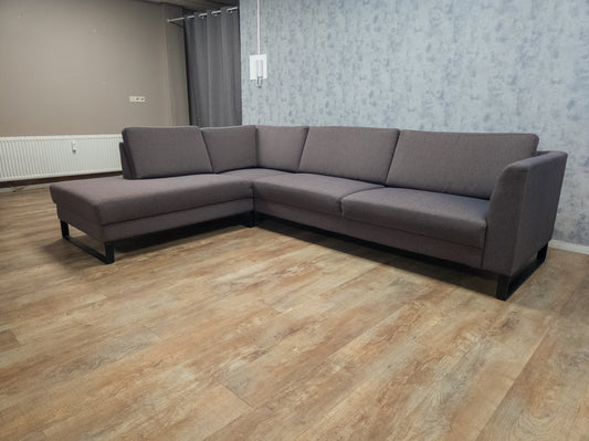 Zeer Mooi Taupe Hoekbank
