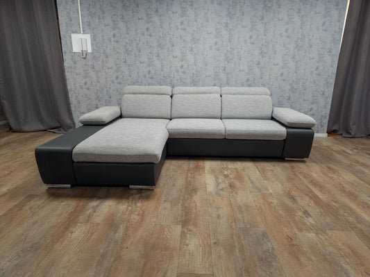 Zeer Mooi Grijs Hoekbank