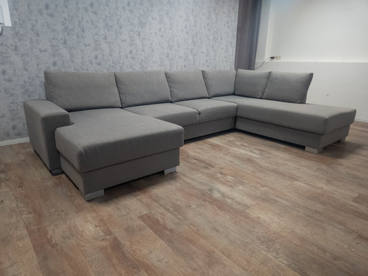 Mooi Groot Grijs U Bankstel