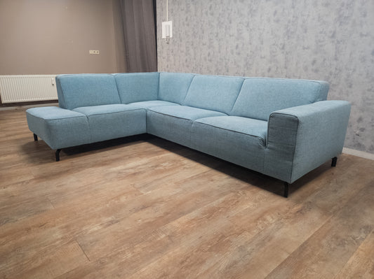 Zeer Mooi Licht Blauwe Hoekbank