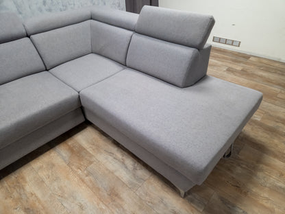 MOOI GRIJS MULTIFUNCTIONELE HOEKBANK