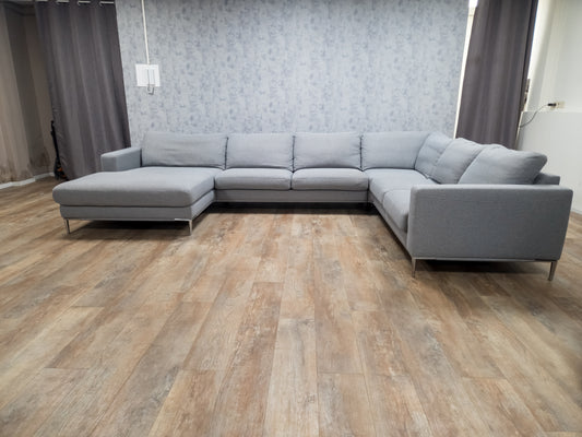 MOOI GROOT GRIJS U BANK van INHOUSE