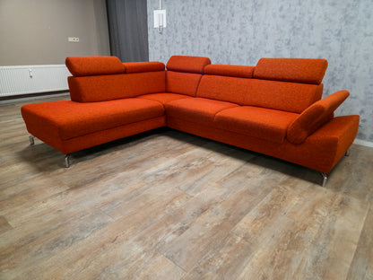 Z.G.A.N Rood Gemeleerd Hoekbank van MONTEL MODENA