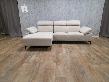 ZGAN Beige Gemeleerd Hoekbank