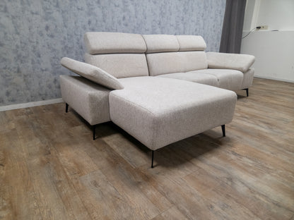 ZGAN Beige Gemeleerd Hoekbank