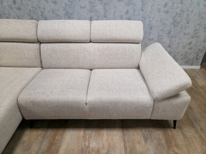 ZGAN Beige Gemeleerd Hoekbank